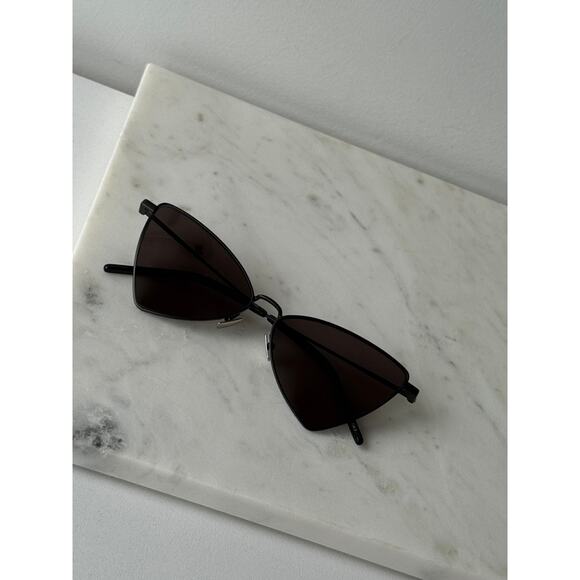 NEW Saint Laurent SL303 Jerry Sunglasses in Black - Picture 9 of 10